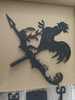 Stainless Steel Rooster Weathervane 