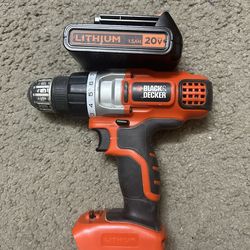 Black  and  Decker  Drill
