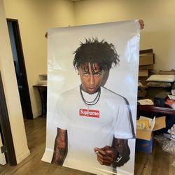 Supreme NBA Youngboy Poster DS Friend and family for Sale in