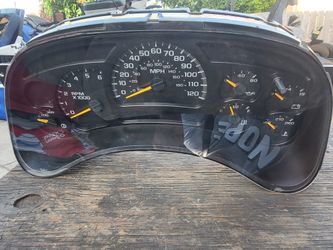 2003 to 2007 Silveraso Sierra HD cluster