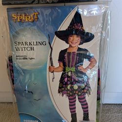 WITCH COSTUME 5T -6T 