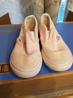 Small Girls Vans Size 8.5