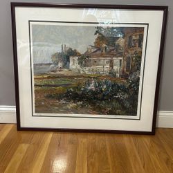 Henri Plisson “Bayford House” – Limited Edition Framed Serigraph – Signed & Numbered (229/300)