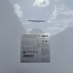 solar pannels qcells 405’s