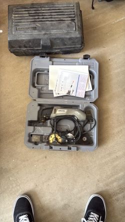 Corded Dremel/Multitool with case