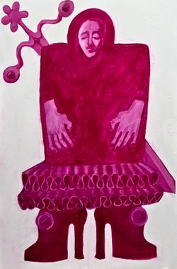 Paintings for sale.
