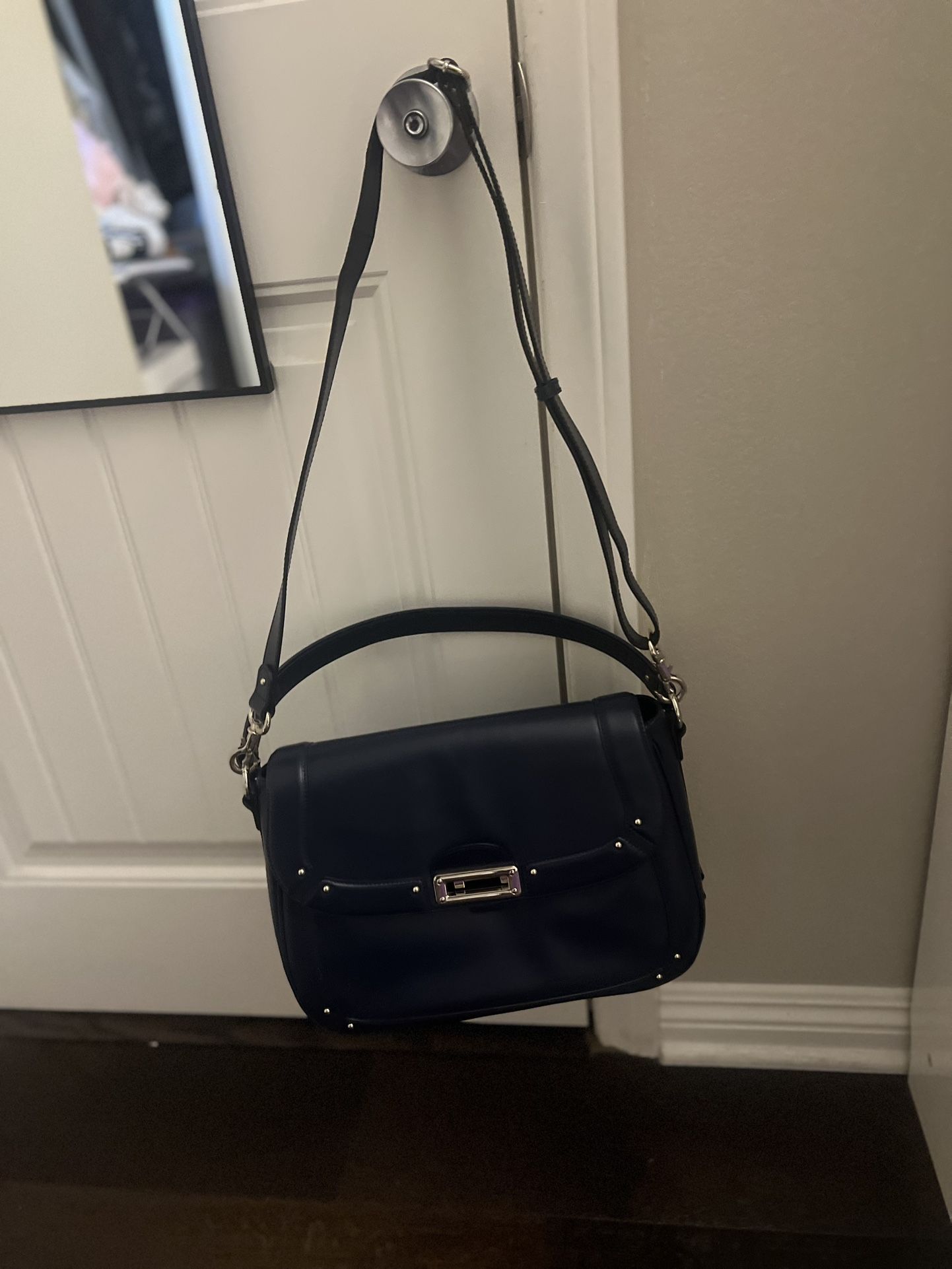 Leather Business Laptop Bag (Banana Republic)
