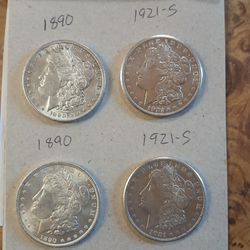 MORGAN SILVER DOLLARS 