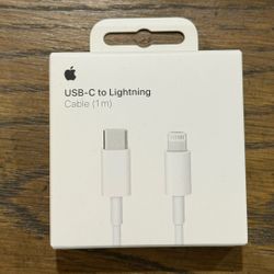 Apple USB-C to Lightning Cable (1 m): Fast and Convenient Charging, Lightning to USB-C or Thunderbolt 3 