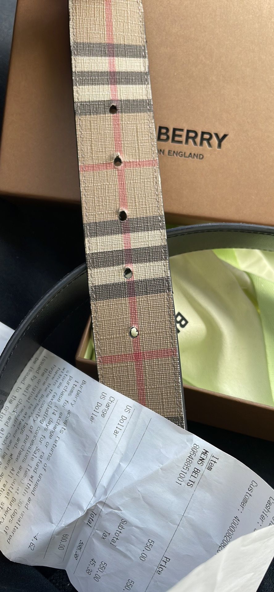 Burberry Belt for Sale in Bloomfield, CT - OfferUp