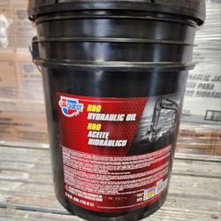 Hydraulic Oil 5 Gallon Bucket Forklift Bobcats And Heavy Duty Equipment 