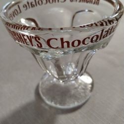 Vintage Hersey's Chocolate Lover Sundae Dish (Small)
