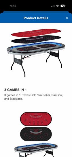 Barrington poker table New