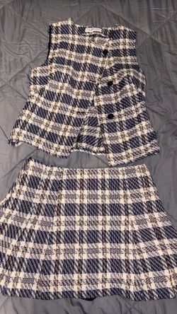 Skirt and top set