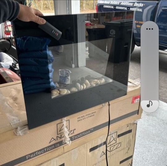 Electric Remote Controlled Fireplace
