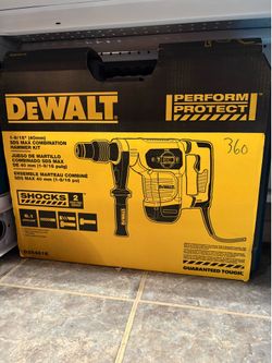 Dewalt new 1 9/16” rotary hammer