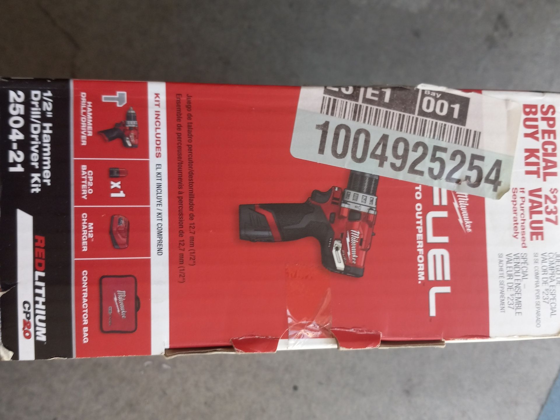 Milwaukee Hammer Drill M12