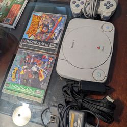 PS1 With Games 