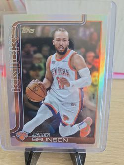 Knicks  Jalen  Brunson  Holo  Card