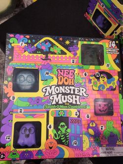 NeeDoh Monster Mush Squish-O-Ween Countdown Calendar
