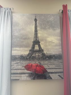 Eiffel Tower Canvas Wall Art