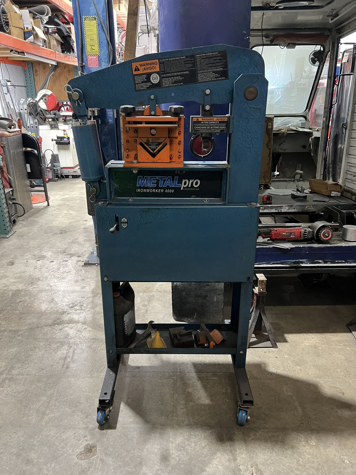Ironworker 4000 Metal Pro