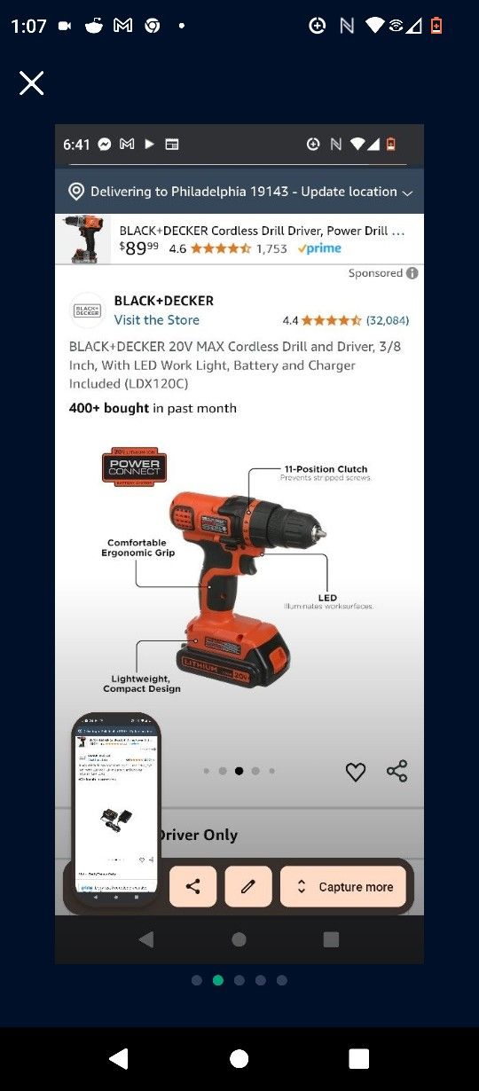 Black And Decker Lithium Screwdriver
