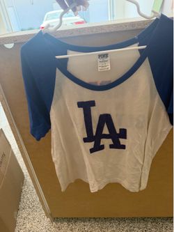 Dodger pink shirt - large