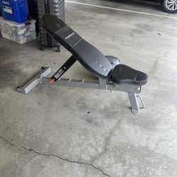 Powerblock Dumbells And Bench