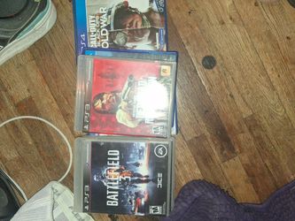 PS 3 & 4 games