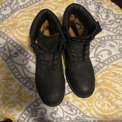 Black Timberland Boots Men 8.5