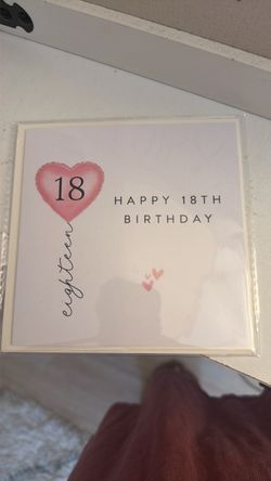 Happy 18th Birthday Greeting Card