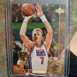 Larry Bird Basketball Card 