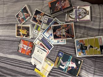 Baseball basketball football cards