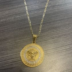 14k gold plated pendant chain