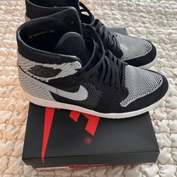 Air Jordan 1 Retro High Shadow Flyknit Size 11 *Receipt And Box Included 🔥💯