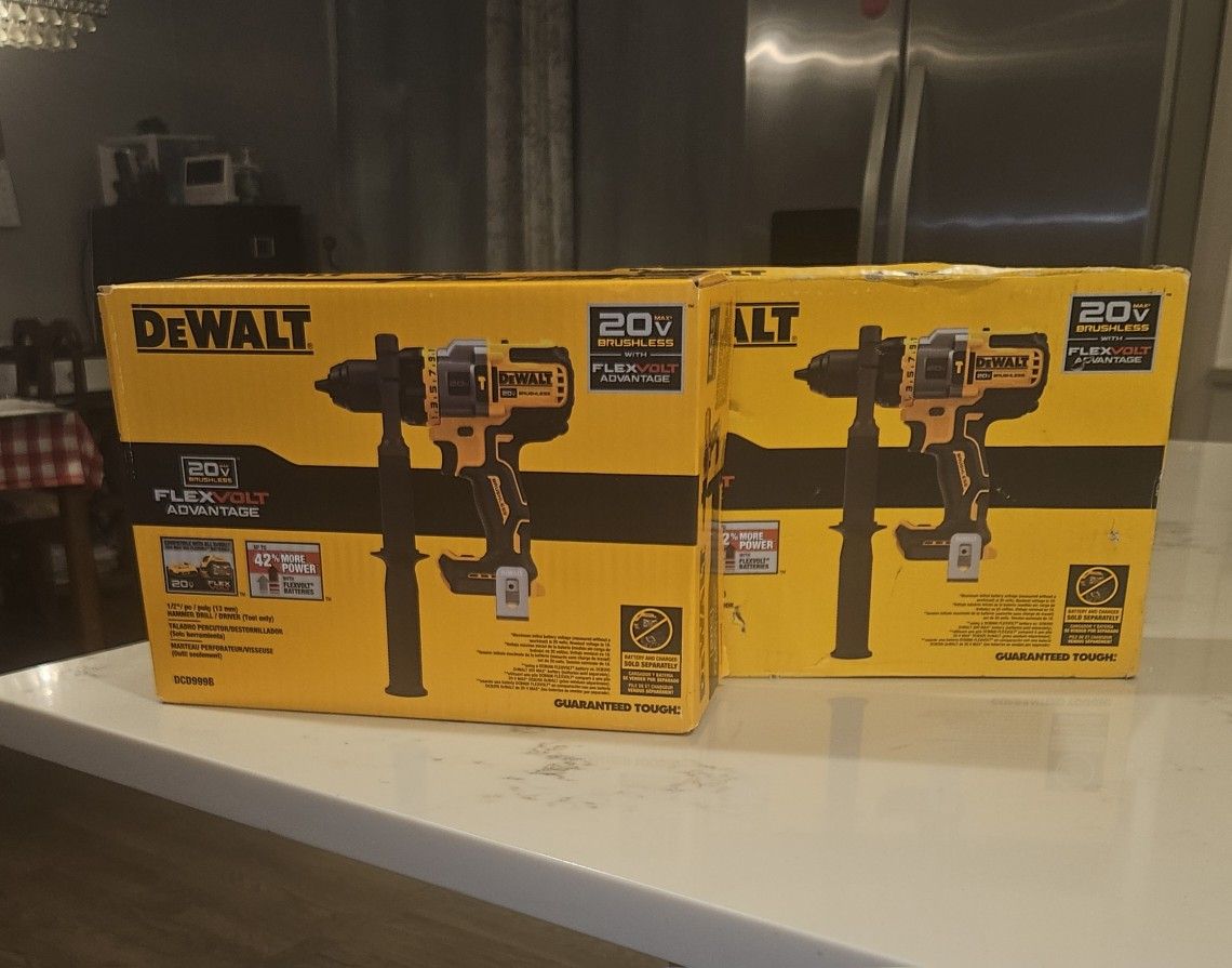 20V MAX Brushless Cordless 1/2 in. Hammer Drill/Driver with FLEXVOLT ADVANTAGE (Tool Only) ( Each Drill Price)

