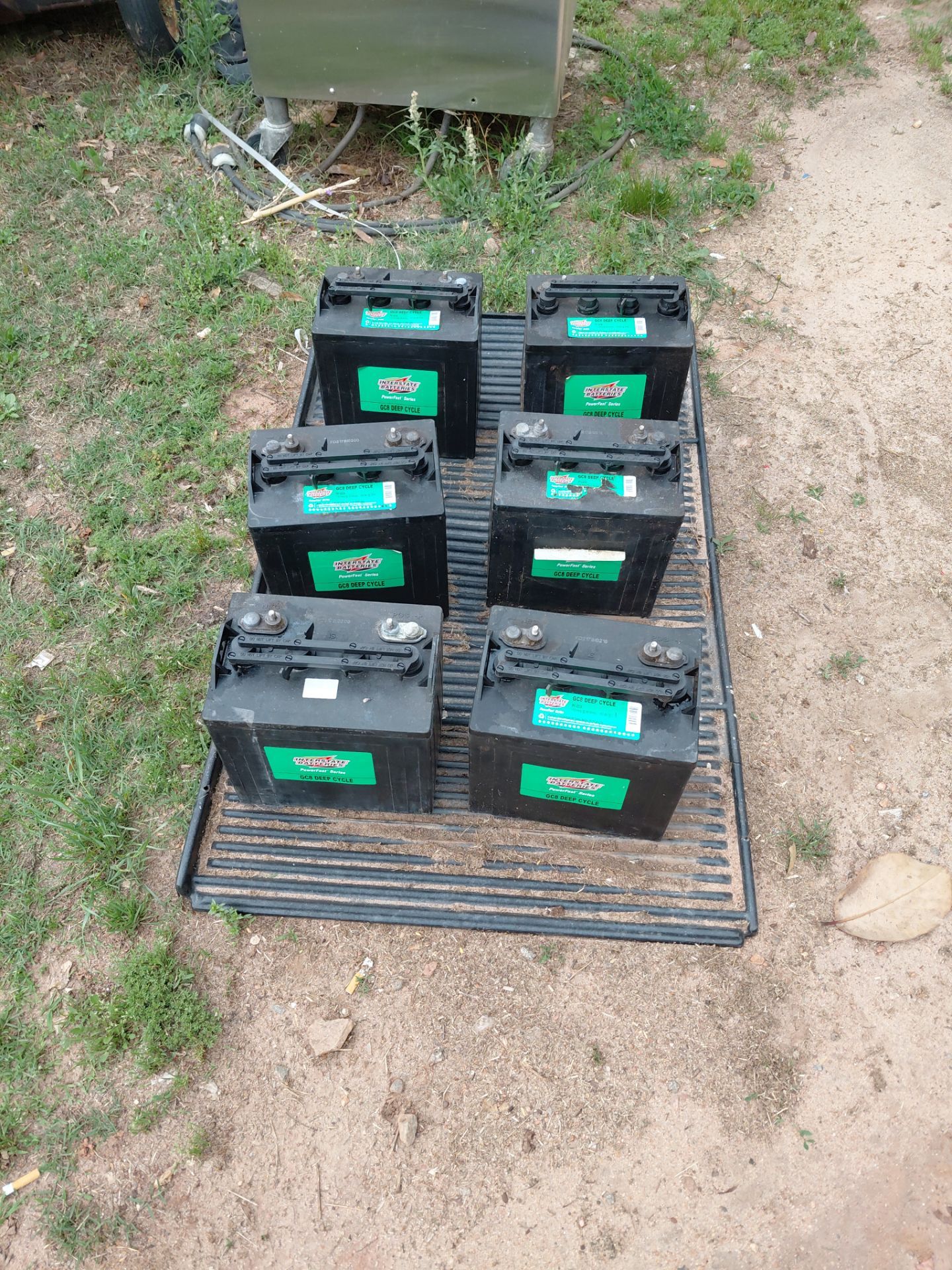 INTERSTATE GC8 DEEP CYCLE BATTERIES