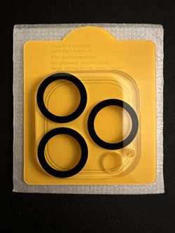 Iphone 13 Pro Max Sapphire Coating Softfiber Camera Lens Protector