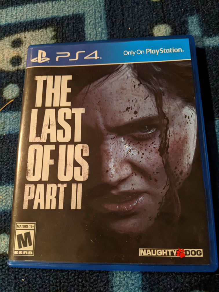 The last of us 2 PlayStation 4 ps4 like new