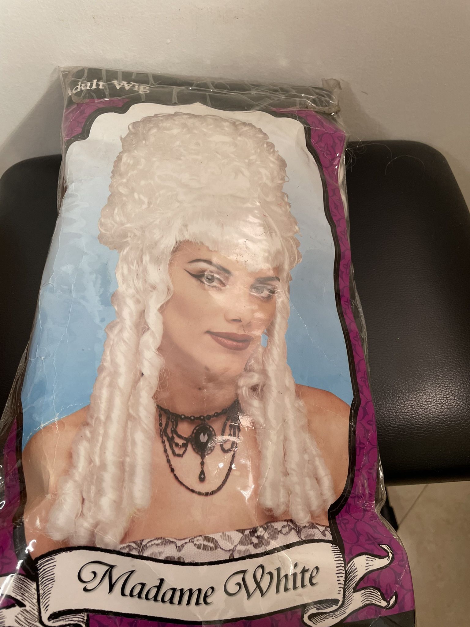 White Hair Wig For Halloween