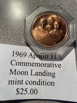 1969 Apollo 11. Moon Landing