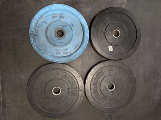 110lbs bumpers for $60
