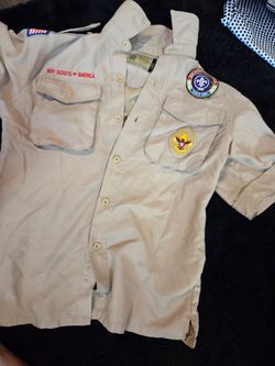 Boy Scout shirt