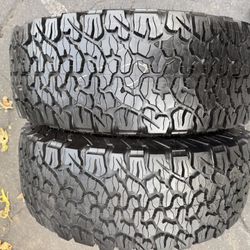 I Have 2 Tires 315-70-17 Bf Goodrich Ko2 99% Tread Life $500 For Both Mounted And Balance 