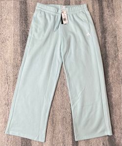 Adidas blue pants for women size Large
