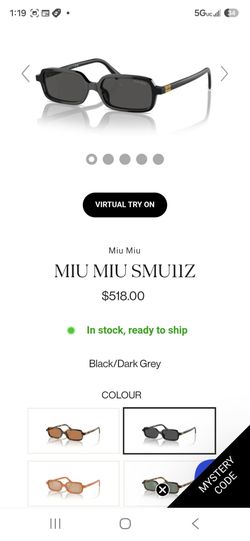 Miu miu sunglasses