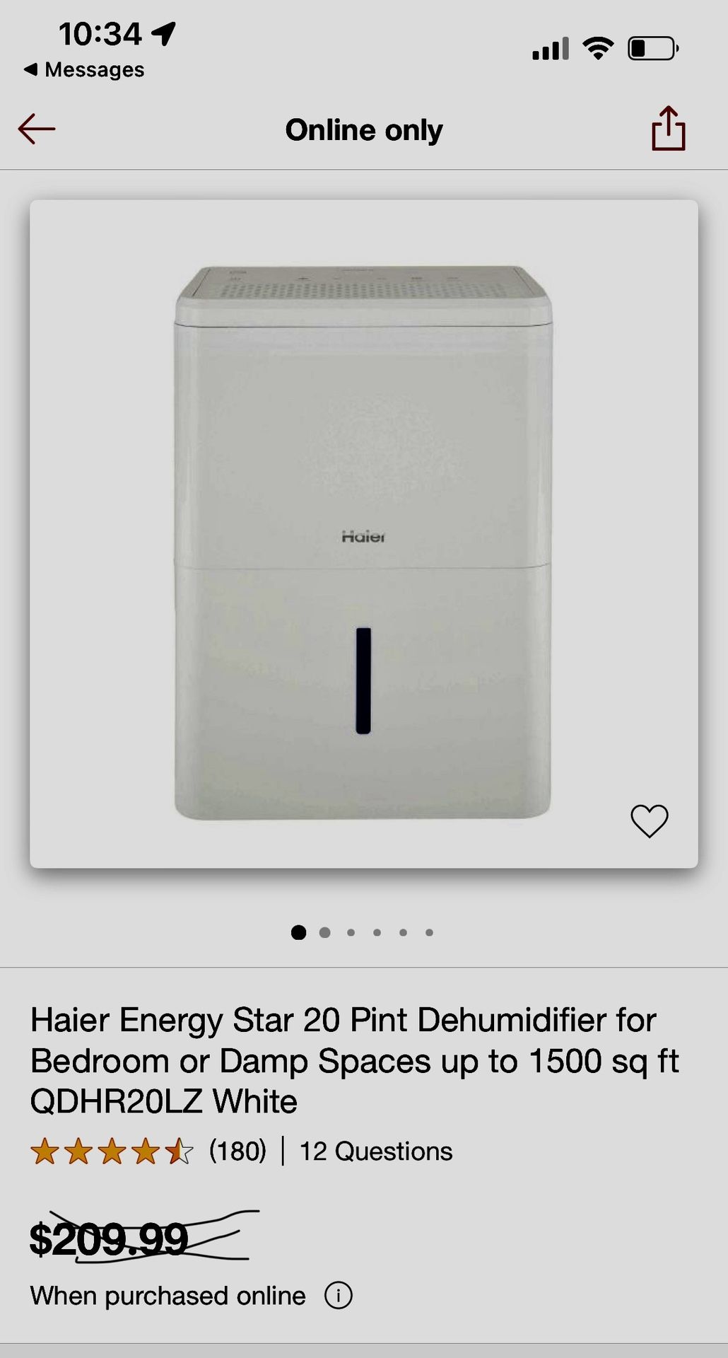 Dehumidifier 