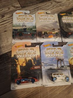 Full star wars Hotwheel set