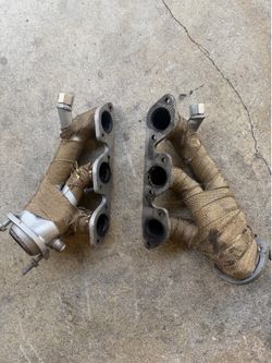 BBK 1-5/8-Inch Shorty Headers; Titanium Ceramic Ford mustang v6 (99-05)